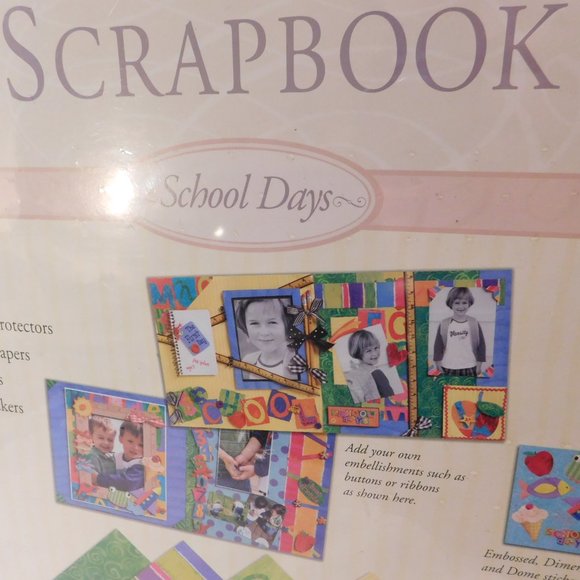 School Days Scrapbook Kit Marcella Kay NEW - Picture 3 of 4